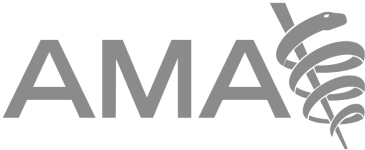 American Medical Association logo design illustration