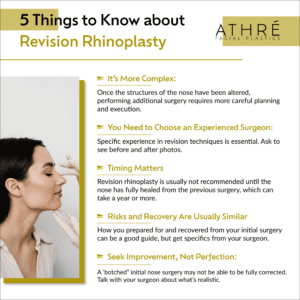 5 Things to Know about Revision Rhinoplasty